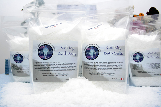 cell magnesium salt for foot soaks