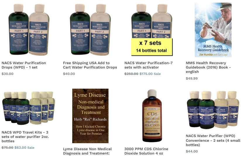 Water Purification Drops (MMS=Much More Savings) 7 Pack+Citric Reiki Ranch Store Alternative