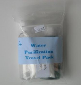 Travel Kit Water Purification Drops