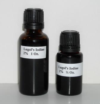 Lugold's Iodine 1/2 oz. & 1 oz.